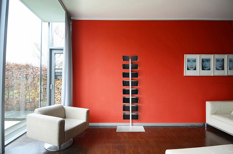 10552 Radius design cologne Zakladač na CD 16 poličie kRADIUS DESIGN (CD-BAUM weiss STAND GROSS 719B) biely