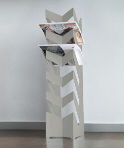 Radius design cologne Držiak na noviny a časopisy RADIUS DESIGN (NEWS-BODEN silber 528A) strieborný