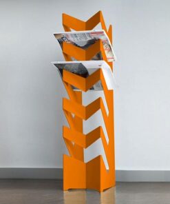 Radius design cologne Držiak na noviny a časopisy RADIUS DESIGN (NEWS-BODEN orange 528D) oranžový