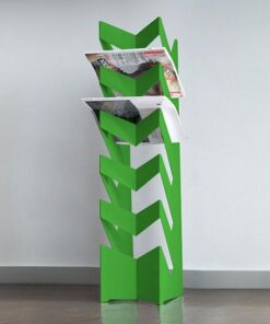 Radius design cologne Držiak na noviny a časopisy RADIUS DESIGN (NEWS-BODEN grün 528E) zelený