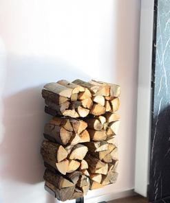 Radius design cologne Dřevník 8 poliček RADIUS DESIGN (WOODEN TREE STAND SMALL 730A) černá