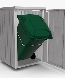 Biohort Box na odpadkový kôš BIOHORT Alex 1 (strieborná metalíza)
