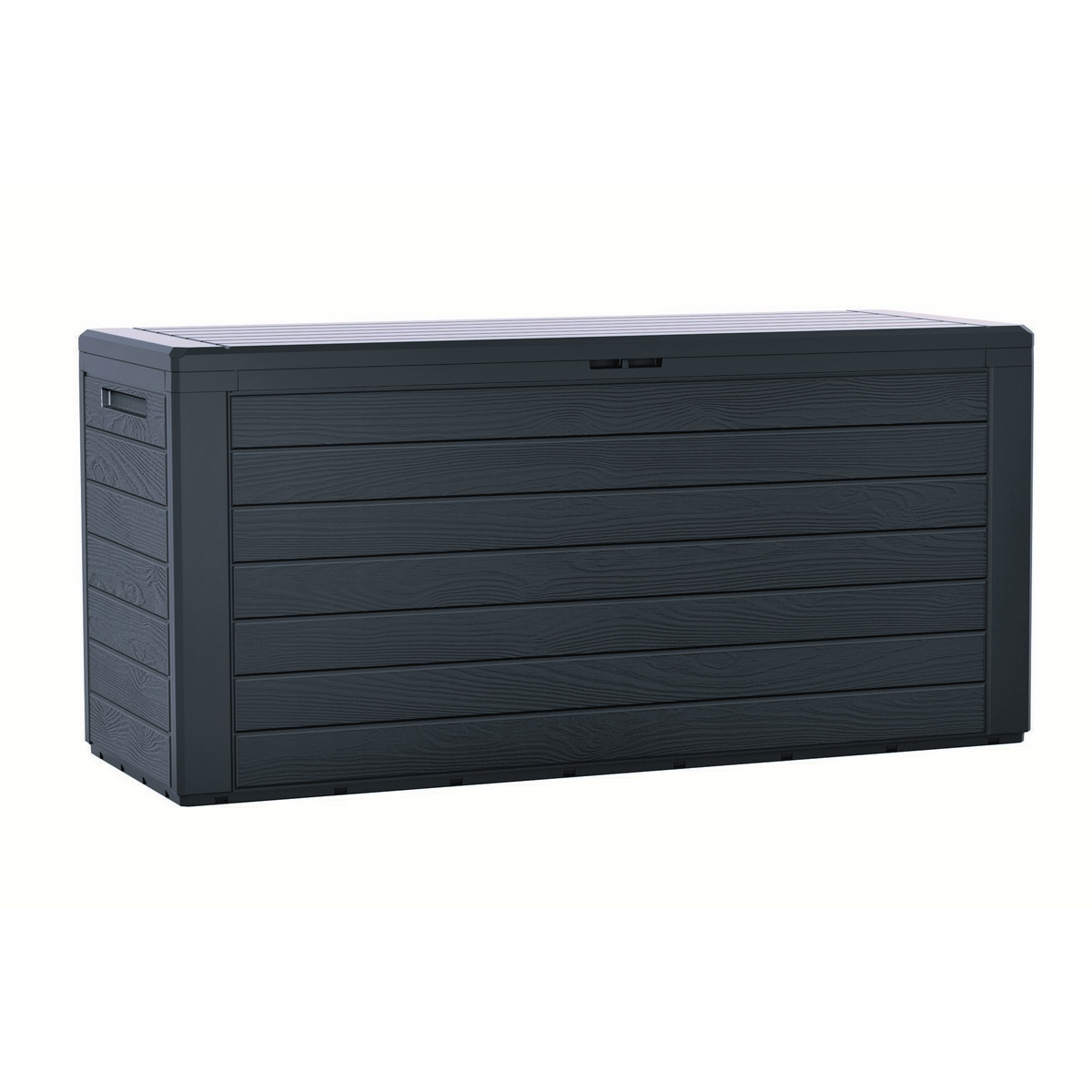 Zahradny-ulozny-box-Woodebox-hneda-190-l-78-cm Záhradný úložný box Woodebox hnedá, 190 l, 78 cm