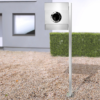 Radius design cologne Schránka na listy RADIUS DESIGN (LETTERMANN 2 STANDING silver 564C) strieborná