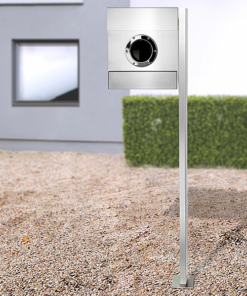 Radius design cologne Schránka na listy RADIUS DESIGN (LETTERMANN 2 STANDING silver 564C) strieborná