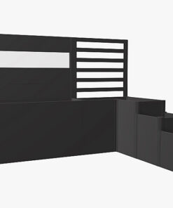 Biohort Kvetinový kvetináč systém DaVinci verzia 2 (tmavo šedá metalíza)