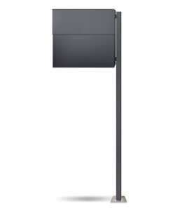 Radius design cologne Schránka na listy RADIUS DESIGN (LETTERMANN XXL 2 STANDING anthracite 568G) antracit