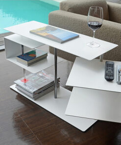 Radius design cologne Stolík RADIUS DESIGN (X-CENTRIC TABLE 2 white 570C) biely