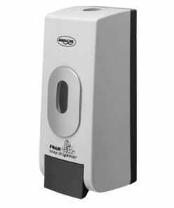 AQUALINE 1319-72 Emiko dávkovač penového mydla nástenný 550 ml, biela