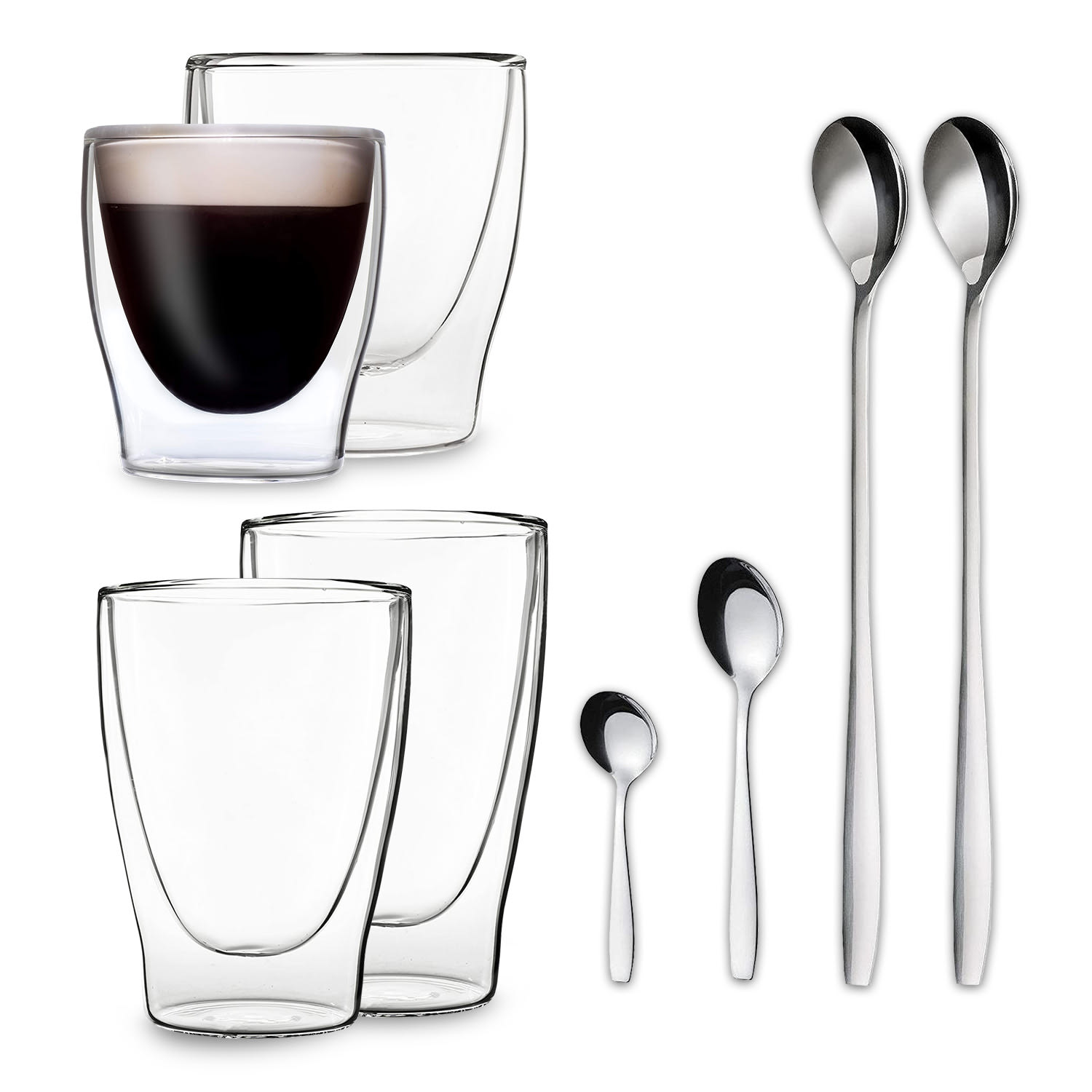 10040390_yy_0001_titel___ Feelino DUOS dvojstenný pohár 80, 200, 310, 400 ml vrátane lyžičky