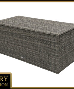 DEOKORK Box na podušky 170 x 90 cm BORNEO LUXURY (sivá)