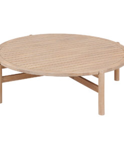 DEOKORK Záhradný stolík z akácie ZARAGOZA ø120 cm