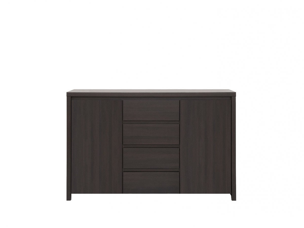 BRW-KASPIAN-KOM2D4S-KOMODA-WENGE-NABBI-1 BLACK RED WHITE Kaspian KOM2D4S komoda wenge