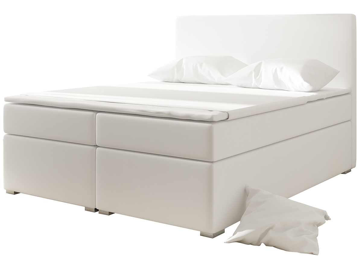 DIANA-180-MANZELSKA-POSTEL-BIELA-SOFT-17-NABBI-1 NABBI Diana 180 čalúnená manželská posteľ s úložným priestorom biela
