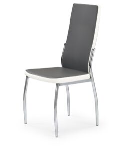 HALMAR K210 jedálenská stolička sivá / biela