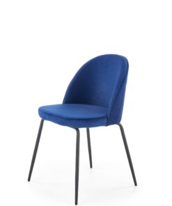 HALMAR K314 jedálenská stolička granátová / čierna