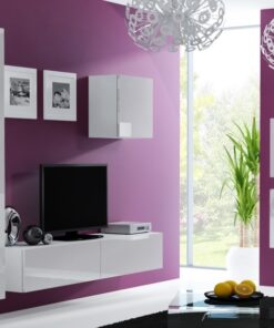 CAMA MEBLE Vigo obývacia izba biela / biely lesk