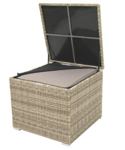 DEOKORK Box na podušky SEVILLA 82 x 82 cm (béžová)