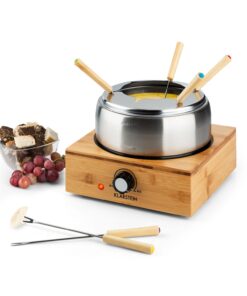 Klarstein Bambus, fondue, 800 W, hrniec z ušľachtilej ocele
