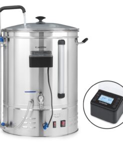 Klarstein Brauheld Pro, sladový kotol, 70 l, 3300 W, 30 – 100 °C, obehové čerpadlo, nehrdzavejúca oceľ