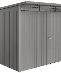 Biohort Záhradný domček BIOHORT Avantgarde ECO A7 260 × 260 cm (sivý kremeň metalíza)