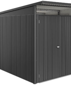Biohort Záhradný domček BIOHORT Avantgarde ECO A4 duo 180 × 340 cm (tmavo šedá metalíza)