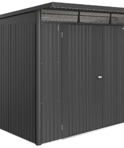 Biohort Záhradný domček BIOHORT Avantgarde ECO A7 duo 260 × 260 cm (tmavo šedá metalíza)
