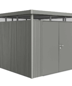Biohort Záhradný domček BIOHORT Highline H4 duo 275 × 275 cm (sivý kremeň metalíza)