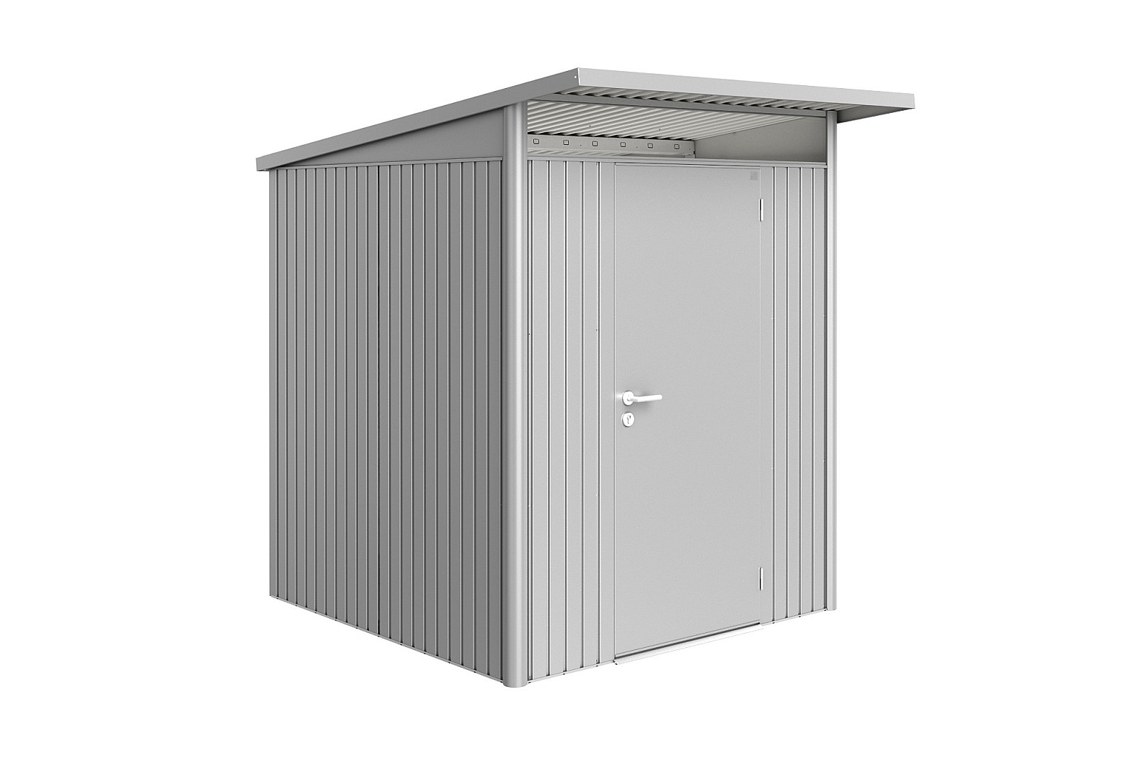 6556-vyr-252015010-avantgarde-a1-silber-studio Biohort Záhradný domček BIOHORT Avantgarde A1 180 × 180 cm (strieborná metalíza)
