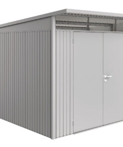 Biohort Záhradný domček BIOHORT Avantgarde A8 duo 260 × 340 cm (strieborná metalíza)