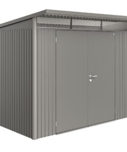Biohort Záhradný domček BIOHORT Avantgarde A5 duo 260 × 180 cm (sivý kremeň metalíza)