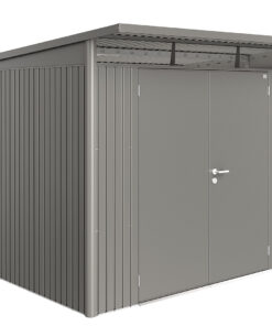 Biohort Záhradný domček BIOHORT Avantgarde A7 duo 260 × 260 cm (sivý kremeň metalíza)