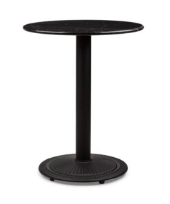 Blumfeldt Patras Pearl, bistro stolík, secesný štýl, mramor, Ø 60 cm, výška 75 cm, liatinový stojan