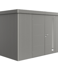 Biohort Záhradný domček BIOHORT Neo 4D duo 348 × 348 cm (sivý kremeň metalíza)