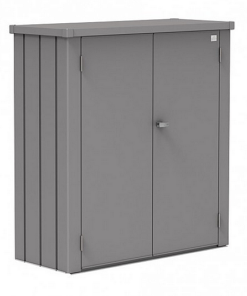 Biohort Skrinka na terasu BIOHORT Romeo M 132 x 57 x 140 (sivý kremeň metalíza)