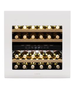 Klarstein Rhone 36 Duo chladnička na víno, 36 fliaš, LED ovládanie, push-to-open, tichá