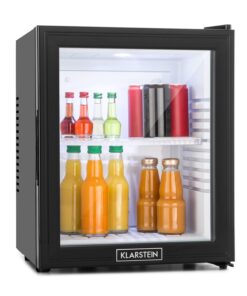 Klarstein Brooklyn, minibar, 30 l, energet. trieda F, čierna, sklo