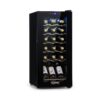 Klarstein Shiraz 18 Uno, vinotéka, 50 l, 18 fliaš, 5-18°C, dotykový ovládací panel