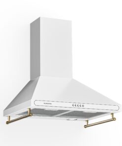 Klarstein Victoria, digestor, 60 cm, nástenný, 644,5 m³/h, LED, retro dizajn, čierny