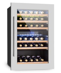 Klarstein Vinsider 35D, vstavaná vinotéka, 128 l, 41 fliaš, 2 zóny