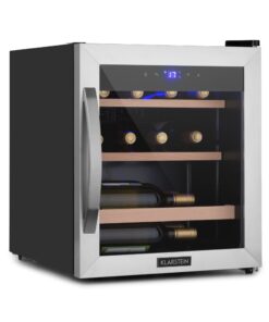 Klarstein Vinetage 12 Uno, vinotéka, 46 l, 12 fliaš, 4-18°C, 40 dB, sklo