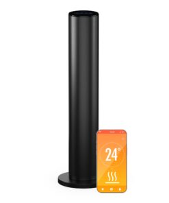 Blumfeldt SmartFlow Tower infračervený sálavý ohrievač, 700 W, 360° distribúcia tepla, WLAN-ovládanie
