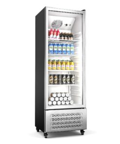 Klarstein GrandCooler chladnička na nápoje, 270 l, LED osvetlenie, s kolieskami, 4 police