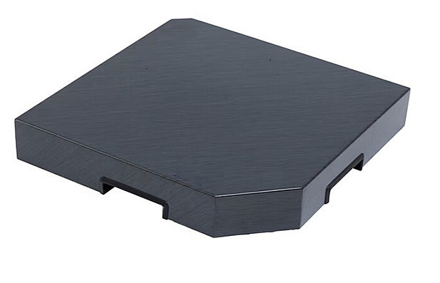 11455-sokl-50-kg DEOKORK Betónová dlaždica s kovovým povrchom 50 kg (antracit)