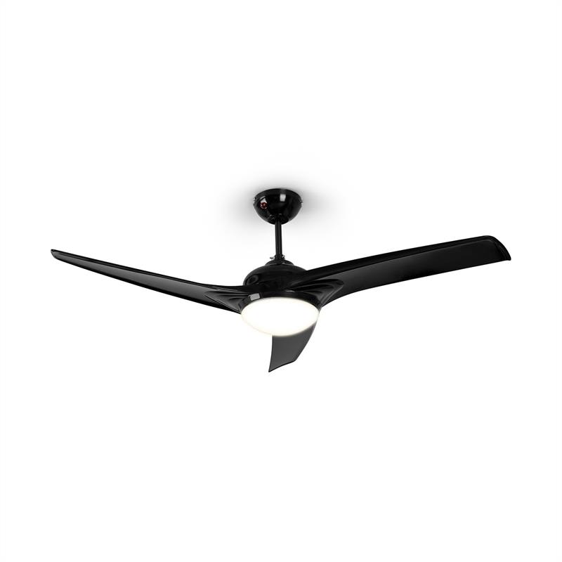 10033505_yy_0001_titel___Klarstein_Figo_Deckenventilator_52_schwarz Klarstein Figo, stropný ventilátor, 52" (132 cm) Ø, výkon: 55 W, čierny