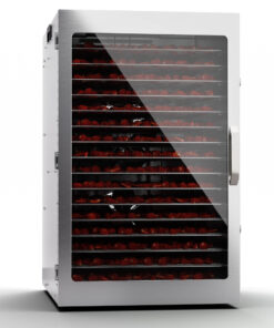 Klarstein Captain Jerky 160, sušička potravín, 1500 W, 30-90 °C, 24-hod. časovač, nehrdzavejúca oceľ