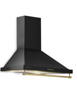 Klarstein Montblanc 60, digestor, 60 cm, nástenný, 599 m³/h, LED, lišta, čierny