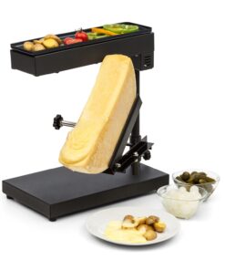 Klarstein Appenzell Peak, raclette gril, 1000 W, termostatový prepínač, čierny