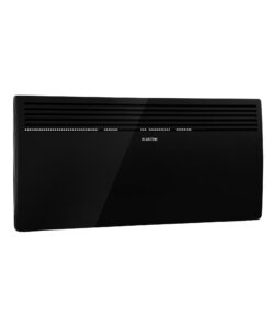 Klarstein Hot Spot Slimcurve, konvektor, ohrievač, 80 x 40 cm, 20 m², 2000 W, 5 - 40 °C, IP24, čierny