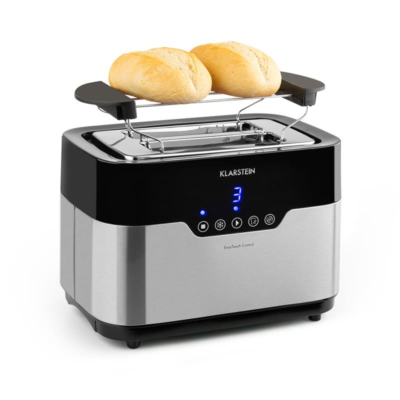 10033728_yy_0001_titel___Toaster_Arabica Klarstein Arabica, hriankovač, 920 W, LED displej, dotykové ovládanie, nehrdzavejúca oceľ